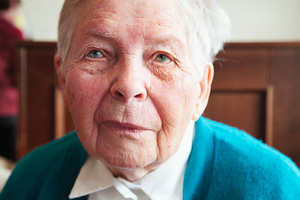 istock octogenerian woman portrait 175425440