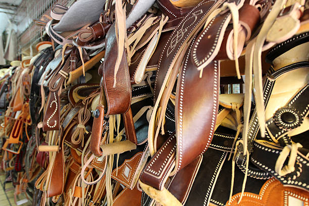 istock Charro chair, handicraft 175425462