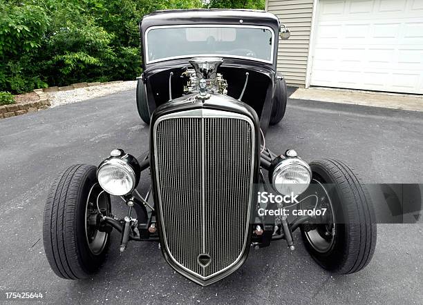 Plymouth Hot Rod 1934 Roku Poziomy Kopiować Miejsca - zdjęcia stockowe i więcej obrazów Antyczny