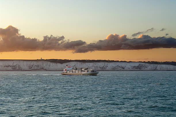 화물 발송 및 인명별 cliffs of dover kent 영국 - white cliffs of dover dover england kent southeast england 뉴스 사진 이미지