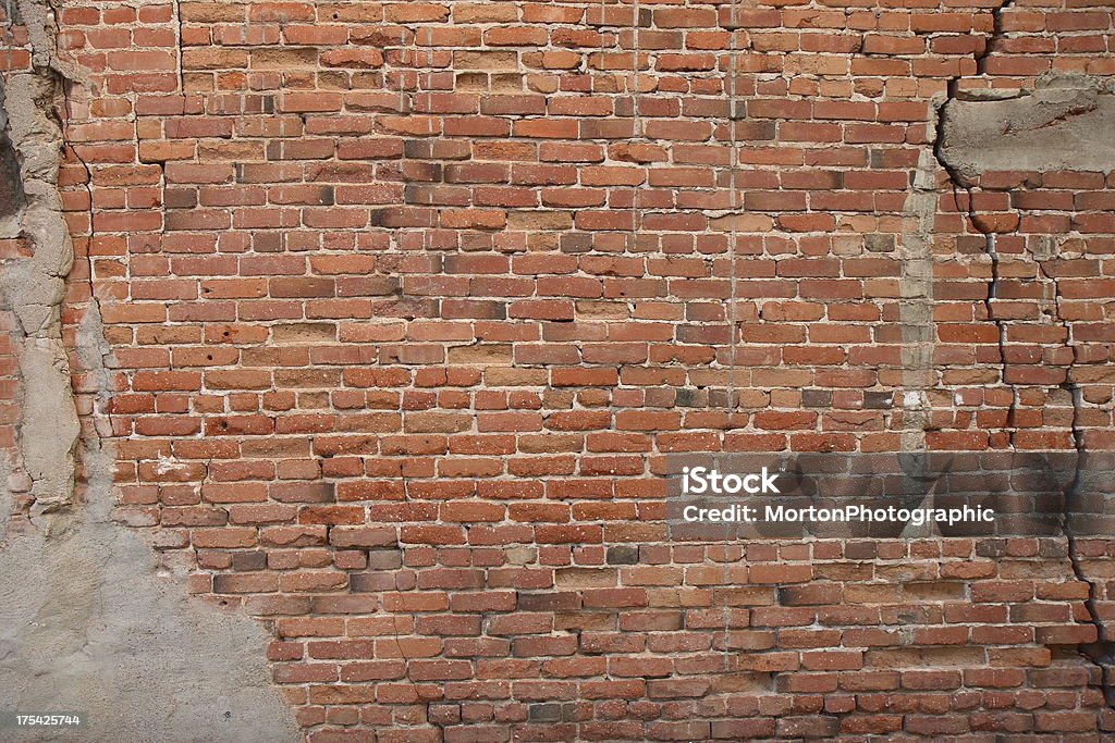 Fundo de parede de tijolo Vintage - Foto de stock de Antigo royalty-free