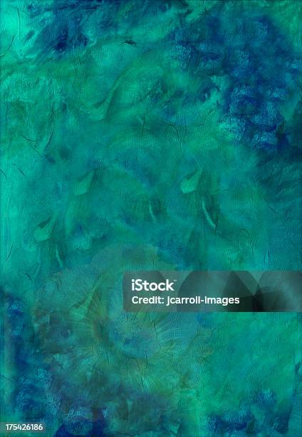 Tons De Fundo Azul - Fotografias de stock e mais imagens de Azul - Azul, Cor verde, Pintura em Aquarela