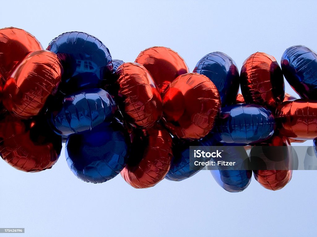 Синий и красный булочки - Стоковые фото Американская культура роялти-фри