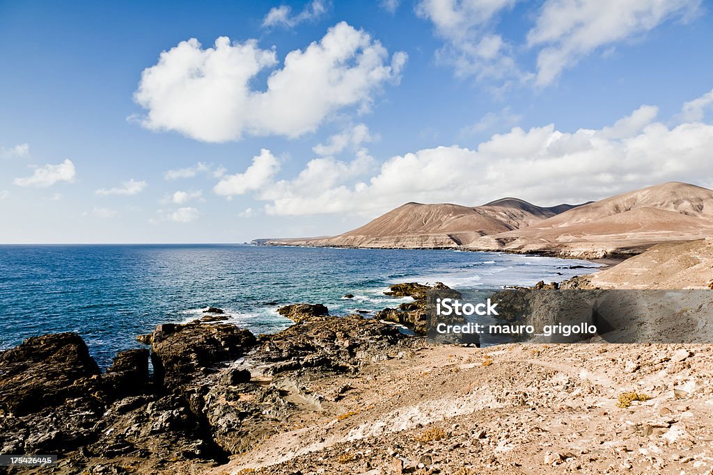 Vulkanische Meer.  Insel Fuerteventura - Lizenzfrei Anhöhe Stock-Foto