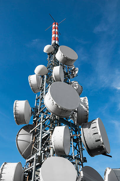 Communication Tower stock photo