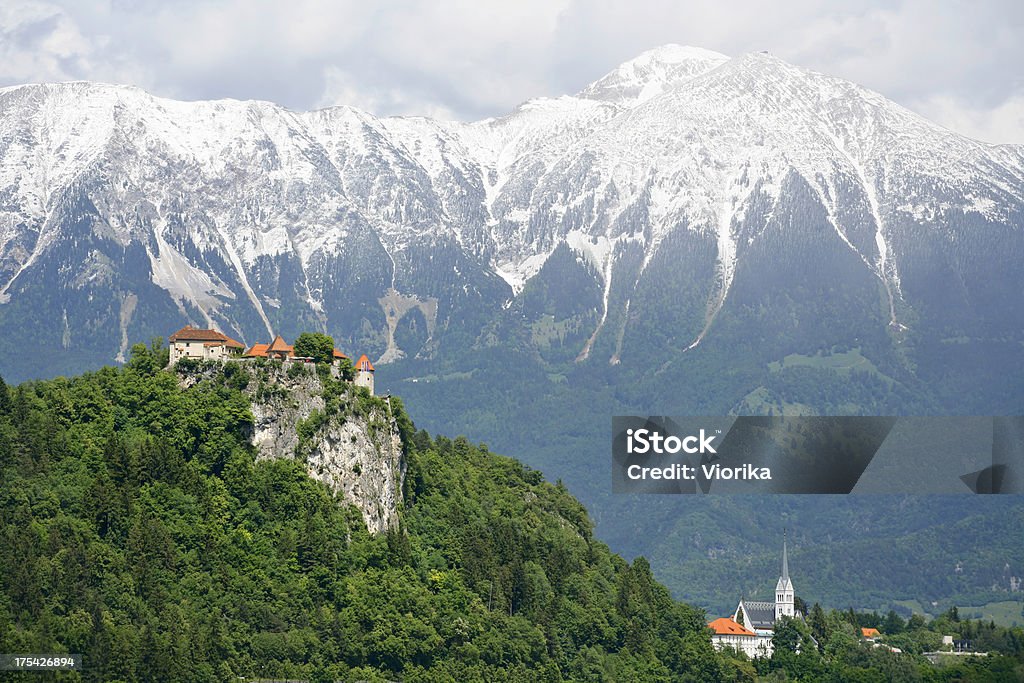 블레드 성, 슬로베니아 - 로열티 프리 0명 스톡 사진