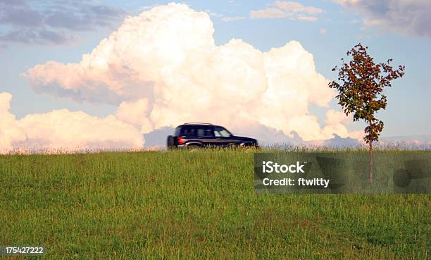 Driving By Stock Photo - Download Image Now - Blue, Large, Sky