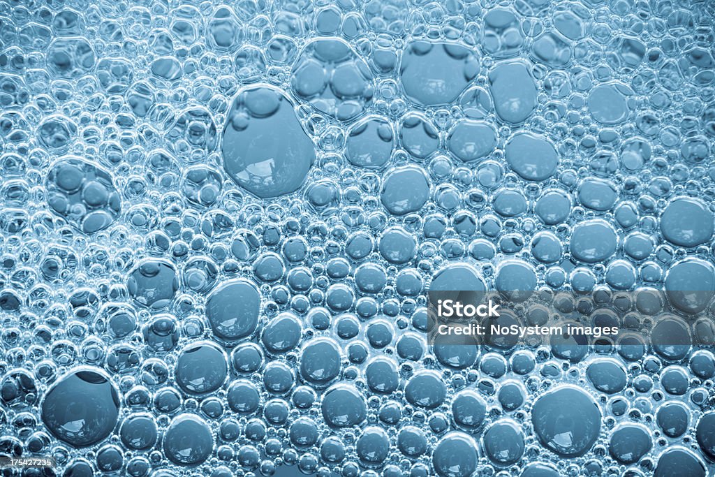 Bolhas - Foto de stock de Azul royalty-free