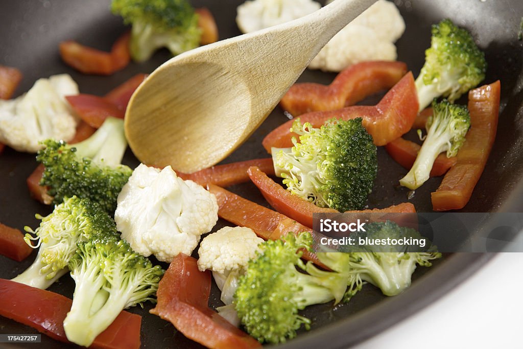 Salteados verduras - Foto de stock de Alimento libre de derechos