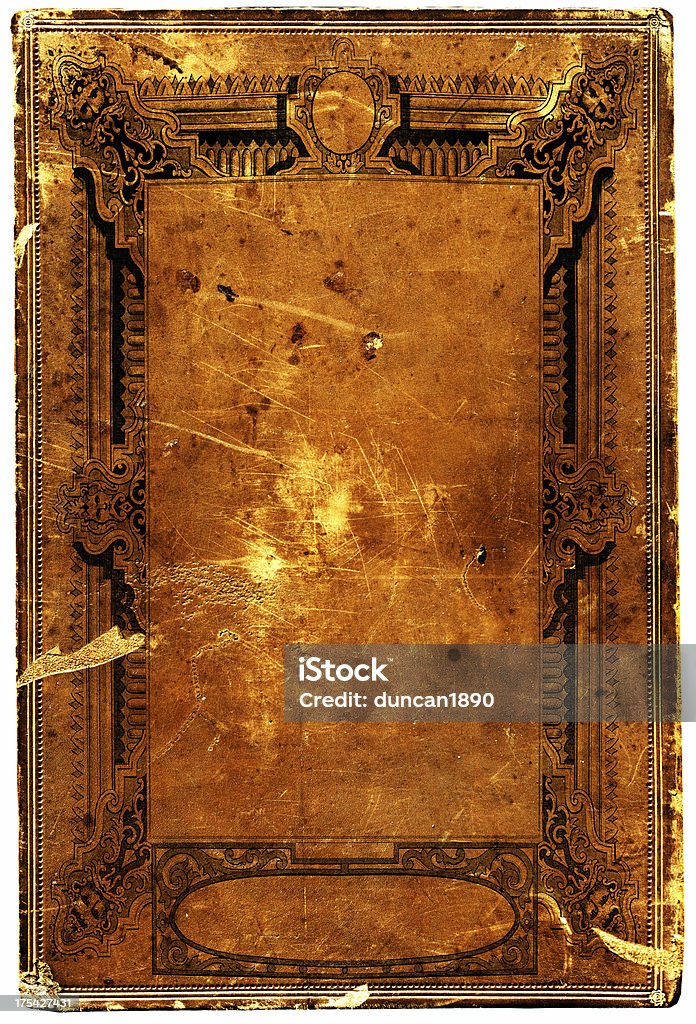 Grunge frame - Lizenzfrei Buchdeckel Stock-Illustration