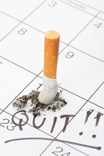 Time to quit smoking -  quit smoking concept