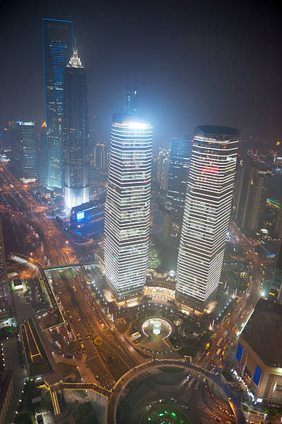 istock Financial Towers, Shanghai, China (XXXL) 175428044