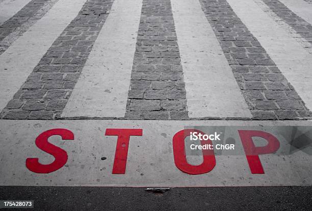 Stop Stock Photo - Download Image Now - Brick, Stop - Single Word, Animal Body Part