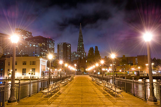 istock San Francisco Skyline, Embarcadero, Pier 7, Transamerica Pyramid, Twilight 175429146