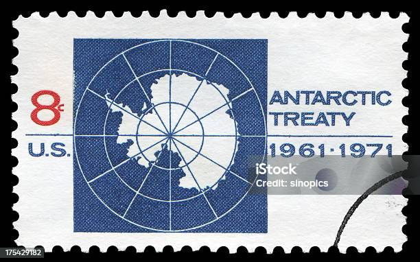 Photo libre de droit de Carte De Lantarctique Xxl banque d'images et plus d'images libres de droit de Antarctique - Antarctique, Timbre-poste, Recherche