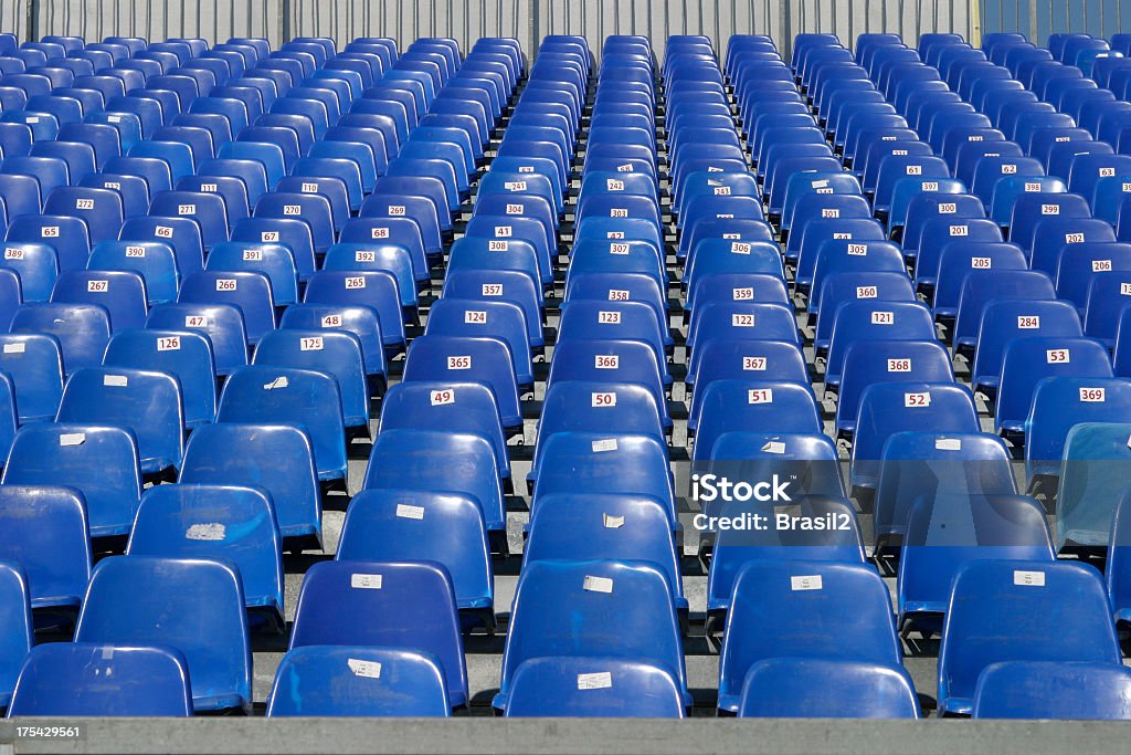 Assentos vazios - Foto de stock de Arquibancada royalty-free