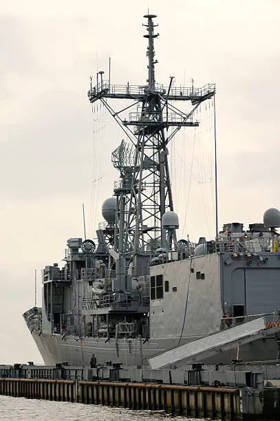 Photo of USS Navy frigate