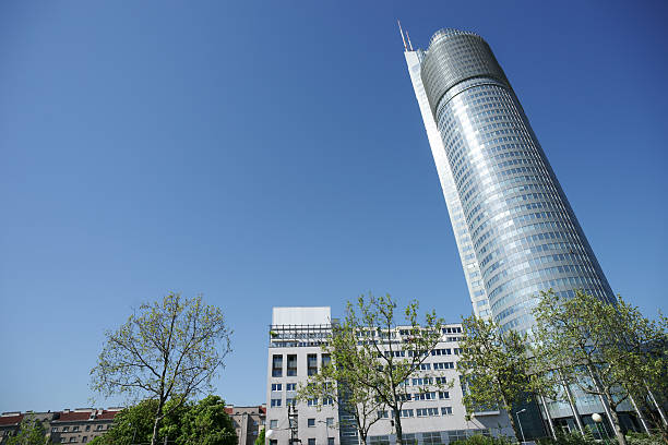 istock Millennium Tower in Vienna - wide angle 175430400