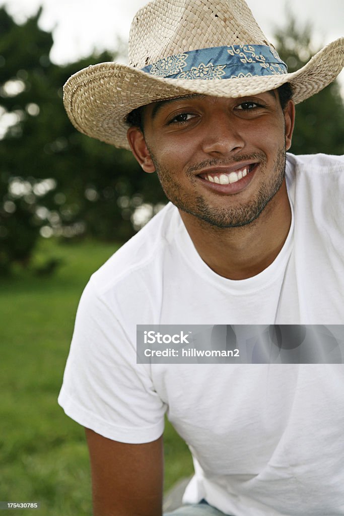 Casual Cowboy Stock Photo - Download Image Now - Adult, Beauty, Casual ...