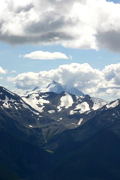 Vista desde el pueblo de Whistler - foto de stock