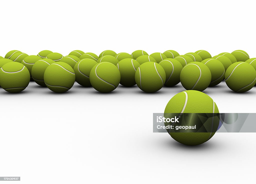 Palline da Tennis - Foto stock royalty-free di Competizione