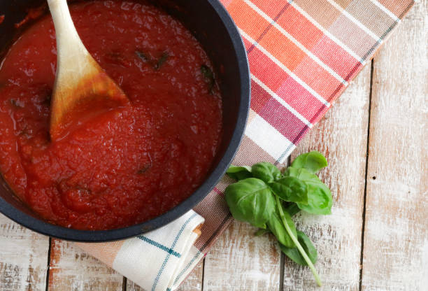 istock Italian food, tomato sauce. 1754309460