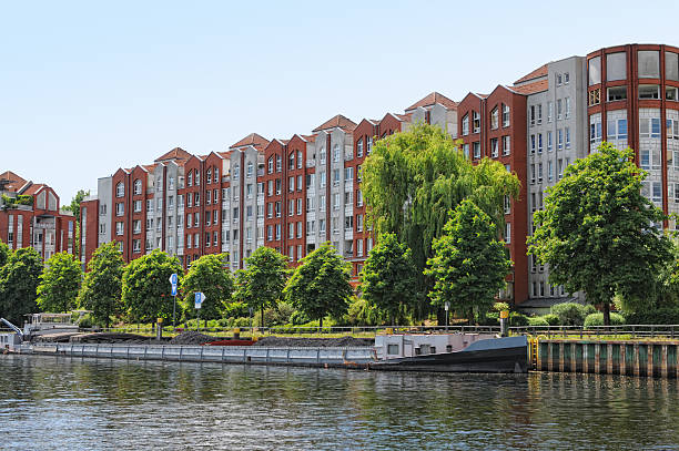 istock Barge at River Station in Berlin Spandau (Germany) 175430961