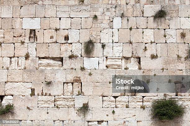 Western Wall Jerusalem Israel Stock Photo - Download Image Now - Wailing Wall, Jerusalem Old City, Capital Cities