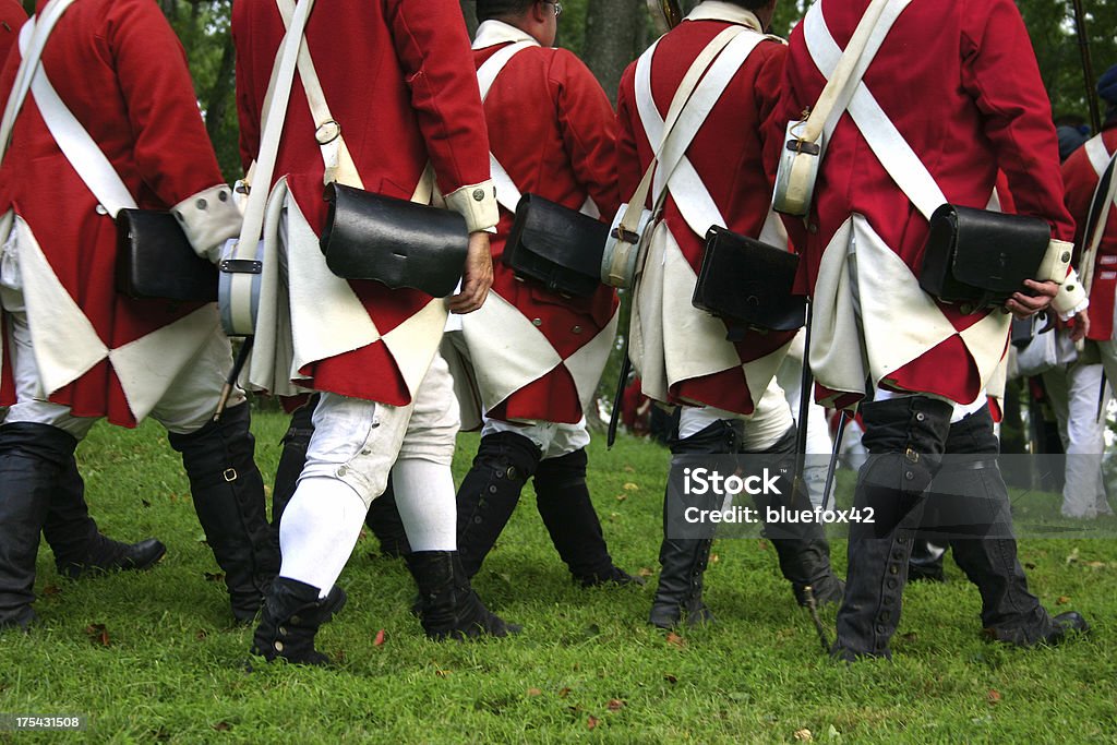 Manteaux rouges - Photo de Métier de l'armée libre de droits