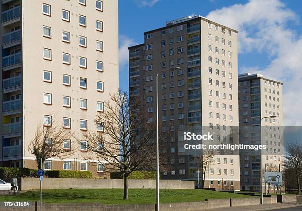 Blocks Of Flats Stock Photo - Download Image Now - Apartment, Skyscraper, Old