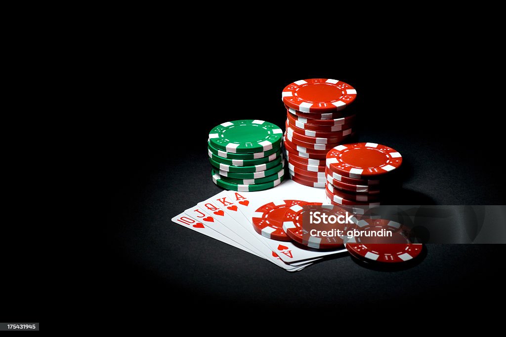 Galardonado de mano - Foto de stock de Póquer libre de derechos