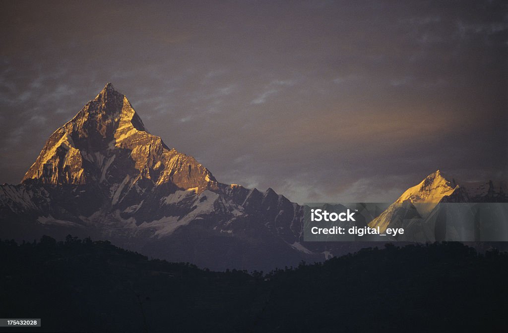 Mont Machhapuchhre - Photo de Annapurna Conservation Area libre de droits