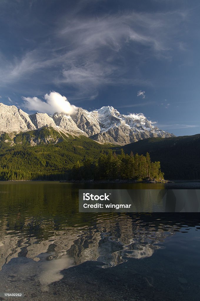 Mt. germany Zugspitze-Bawaria - Zbiór zdjęć royalty-free (Alpy)