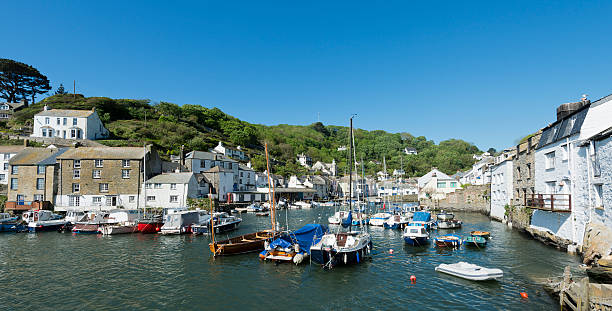 istock Polperro Fishing Village in Cornwall UK 175432461