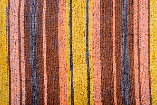istock 1970s Orange and Brown Towel 175433108