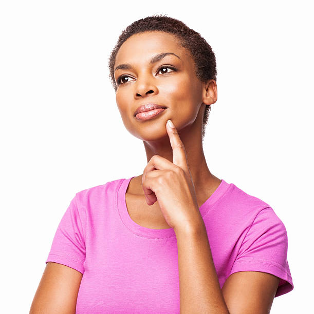istock African American Woman In Deep Thought - Isolated 175433521