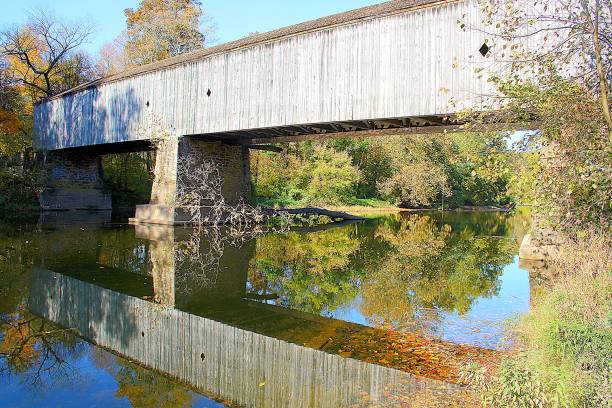 istock Schofield Ford Covered Bridge Newtown PA 1754349378