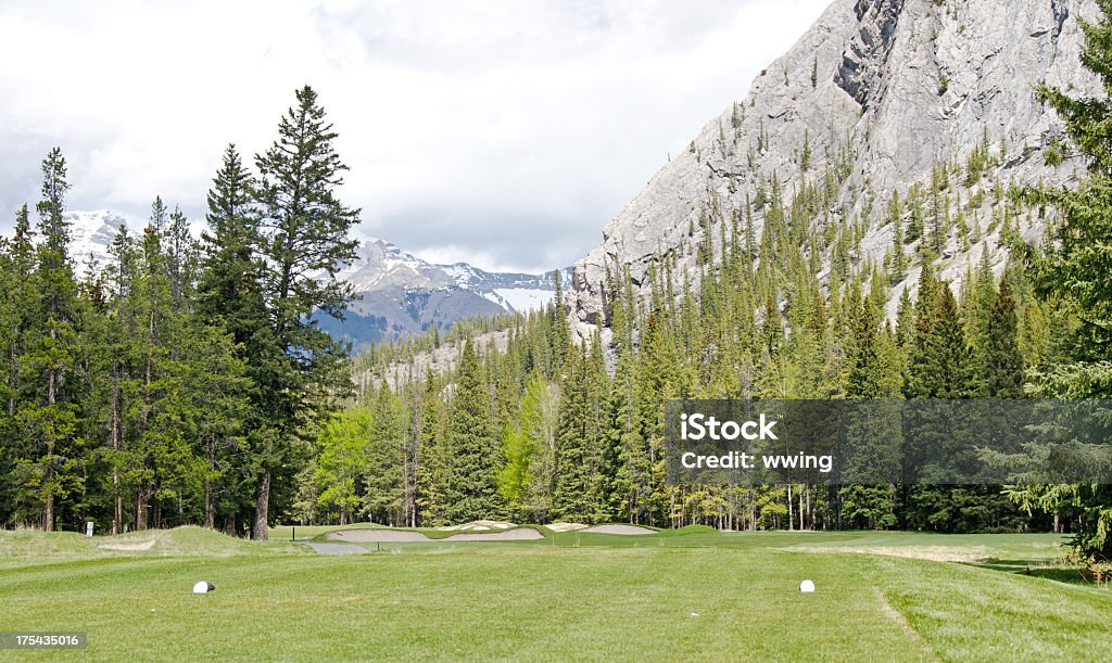 Parcours de Golf de Banff 8 - Photo de Alberta libre de droits