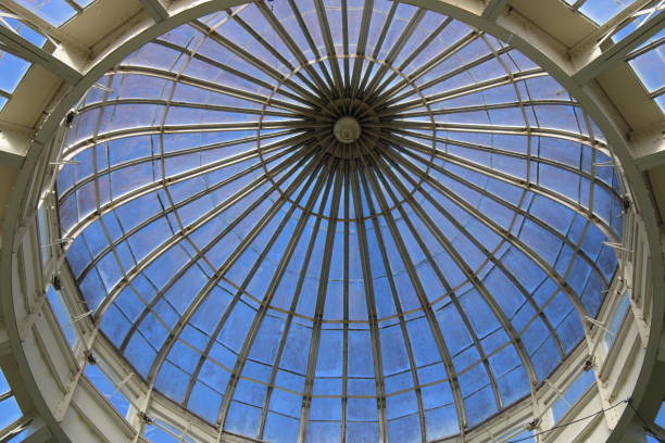 istock Glass Dome From An Indoor Garden. 1754351149