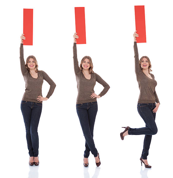 istock Woman holding letter I. 175435523