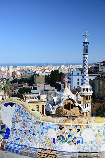 istock Park Guell in Barcelona, Spain. 175435652