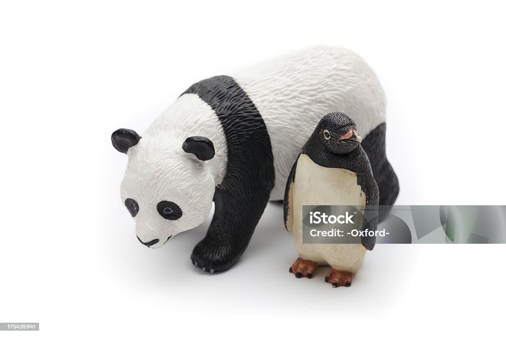 Google Panda e Pinguim - Royalty-free Panda - Mamífero de quatro patas Foto de stock