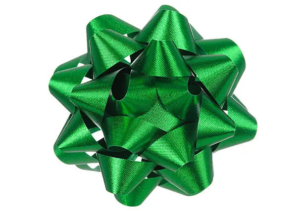 Photo of Green Holiday Bow