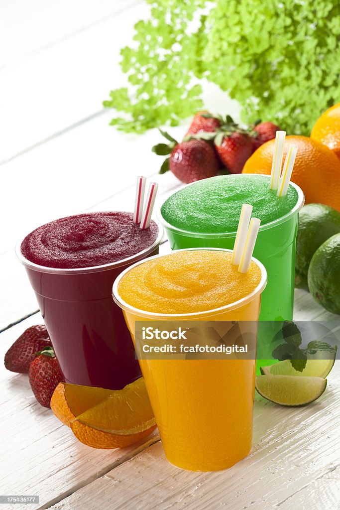 Smoothie Trio - Lizenzfrei Bunt - Farbton Stock-Foto