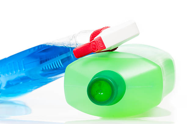 istock Colorful cleaning products 175436210
