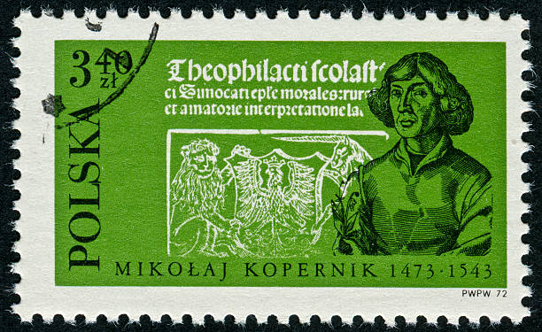 10+ Poland Nicolaus Copernicus Postage Stamp Stock Photos and