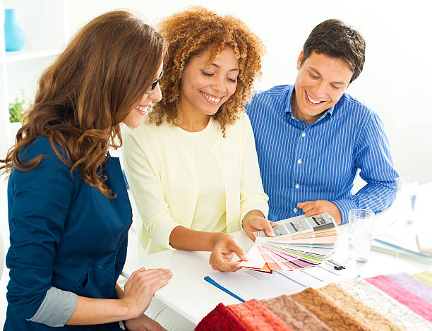 Couple Meeting with Interior Designer