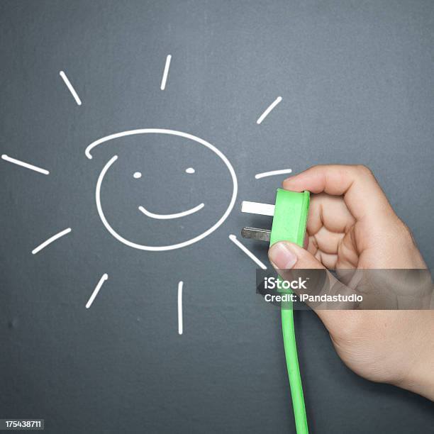 Get Electricity From Sun Stock Photo - Download Image Now - Charging, Color Image, Concepts