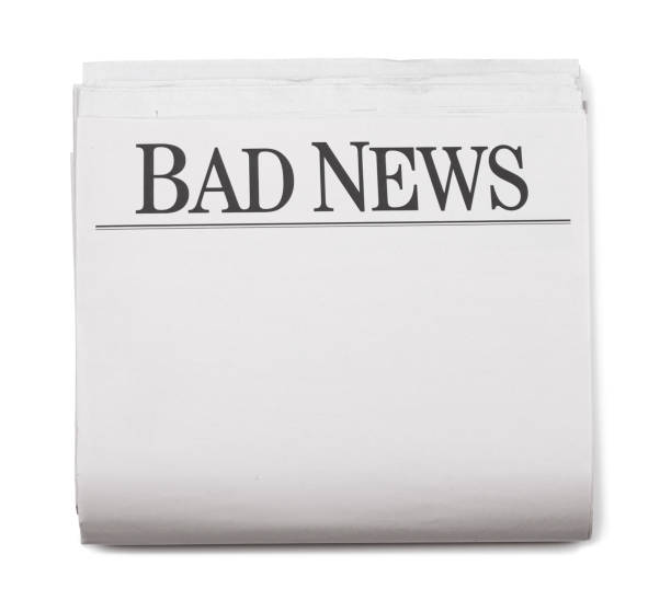 istock Newspaper Section Bad News! 175439058