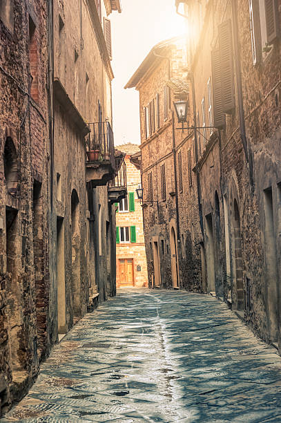 istock Alley in a Tuscan town 175439347